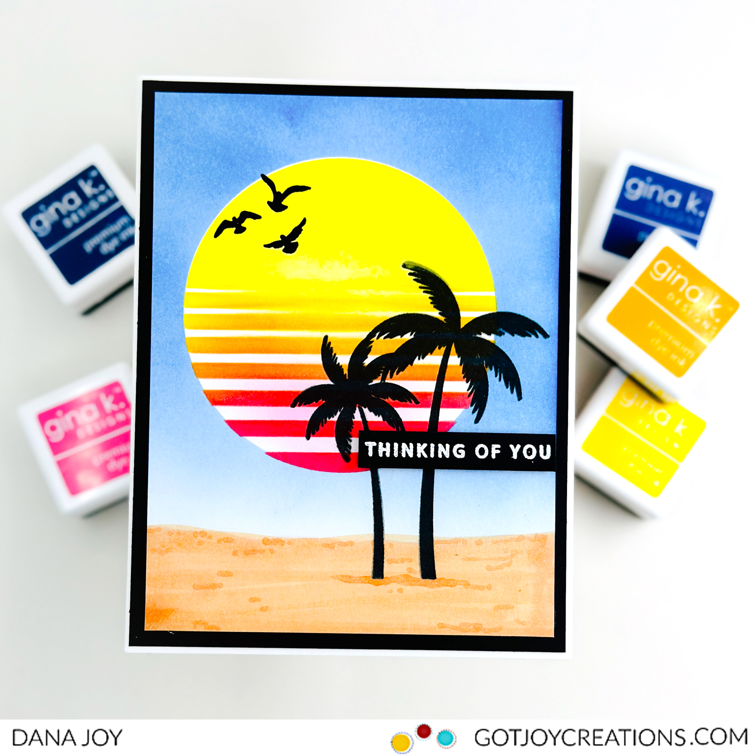 Gina K Designs and Therm-O-Web Tropical Sunshine Release - Got Joy Creations